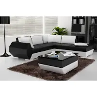 AEA Ledersofa Couch Sofagarnitur Ecksofa Eck Garnitur Design Modern Sofa R7002B