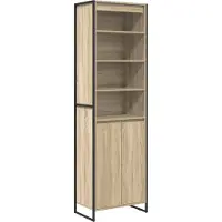Syfax Hohe Schränke Sonoma 60 x 36 x 200 cm Holzwerkstoff