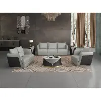 AEA Garnitur 3+2+1 Sitzer Couchtisch Beistelltisch Wohnlandschaft Sofa Couch 5tlg.