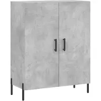 Syfax Sideboard Betongrau 69,5x34x90 cm Holzwerkstoff