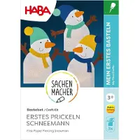 Sonstige Verlage Bastelset - Erstes Prickeln Schneemann