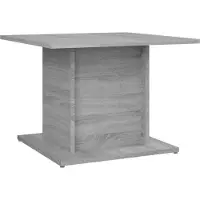 Syfax Couchtisch Grau Sonoma 55,5x55,5x40 cm Holzwerkstoff