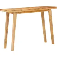 Syfax Esstisch Natur 100 x 35 x 75 cm Massivholz Mango