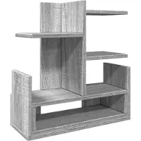 Syfax Schreibtisch-Organizer Grau Sonoma 49x20x52,5 cm Holzwerkstoff