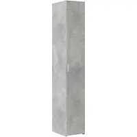 Syfax Highboard Betongrau 30x42,5x185 cm Holzwerkstoff