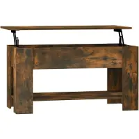 Syfax Couchtisch Räuchereiche 101x49x52 cm Holzwerkstoff