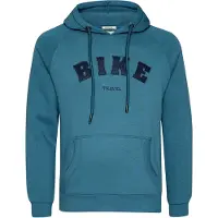 GreenBomb - Bike Travel Trek Hoodie - Hoodie Gr M blau