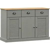 Syfax Sideboard mit Schubladen VIGO 113x40x75 cm Massivholz Kiefer