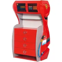 AEA Tankstelle Kommode mit Schubladen Kinderzimmer Modern Möbel Regal Holz Zimmer