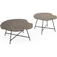 AEA Rund Luxus Couchtische Design Tische Möbel Wohnzimmer 3x Couchtische