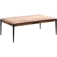 AEA Couchtisch Wohnzimmer Tisch Braun Holz Kaffeetisch Wohnzimmertisch
