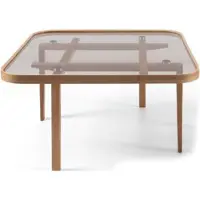 AEA Wohnzimmer Couchtisch Moderner Luxus Möbel Glastisch Designer Holz
