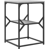 Syfax Beistelltisch Graues Sonoma 41 x 40 x 60 cm
