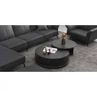 AEA Doppelter Couchtisch Wohnzimmer Tisch Couchtisch Sofa Beistell Rund Tische