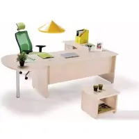 AEA Moderne Bürogarnitur Eckschreibtisch Kommode Couchtisch Kommoden 3tlg.