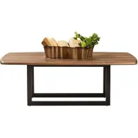 AEA Couchtisch Kaffeetisch Sofatisch Kaffeetisch Braun Wohnzimmer Holz