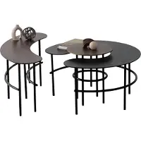 AEA Tischset Couchtisch Satztisch 3tlg Wohnzimmer Sofa Couchtische
