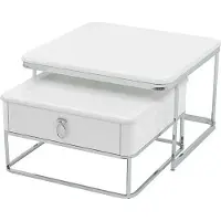 AEA Couchtisch mit Schubladen Wohnzimmer Hochwertig Möbel Designer Modern