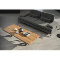 AEA Echtholz Couchtisch Rechteckiger Tisch Teetisch Wohnzimmertisch Modern