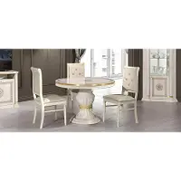 AEA Runder Esszimmer Rund Tisch Holz Tische Runde Klassische Barock Möbel Holz