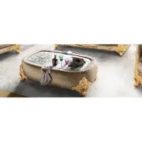 AEA Wohnzimmer Tische Barock Holz Couchtische Kaffee Klassischer Couchtisch Tisch