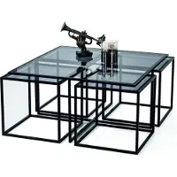 AEA Kaffeetisch Couchtisch Designer Tisch Metall Wohnzimmertisch Tisch