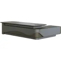 AEA Schreibtisch Chefzimmer Modern Grau Design Stauraum Kabeldurchführung Stil