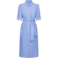 Seidensticker Sommerkleid 1/2 Kragen Gestreift