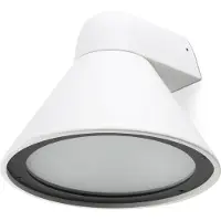 Faro Außenwandleuchte Pals, IP65 weiß matt