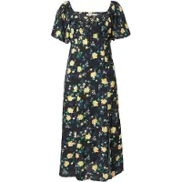 Levi's Amara Column Flutter Kurzarm Midi-kleid