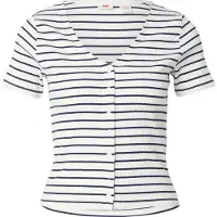 Levi's Muse Ss Tee Penelope Stripe Peacoat Stri Größe: XS | Hemden Outlet | Damen