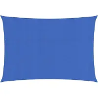 Syfax Sonnensegel 160 g/m² Rechteckig Blau 3x5 m HDPE