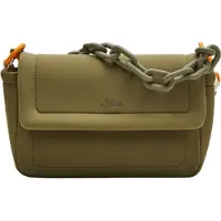 s.Oliver Handtasche Schultertasche Hobo Bag Brown olivgrün