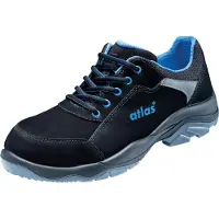 Atlas Sicherheitshalbschuh ALU-TEC 625 XP S3 ESD SRC DGUV W10 Gr. 45 schwarz/royalblau