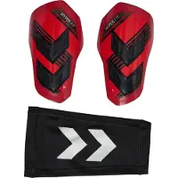 Hummel Hml Shin Guards Hyper Fit - transparent/green gecko, Größe:XS