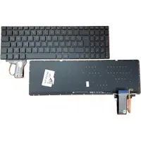 T-ProTek DEUTSCHE - Tastatur Keyboard Ohne Rahmen mit Beleuchtung kompatibel für P/N: 0KNB0-6611GE00