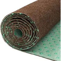 Tapiso Rasenteppich PEMBA Braun Höhe: 4mm Balkon Terrasse 200 x 910 cm