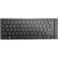 T-ProTek DEUTSCHE - Tastatur Schwarz,Ohne Rahmen,Beleuchtung kompatibel für HP Pavilion 14-ab026TU N4F08PA