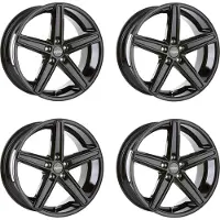 Oxigin 4 Felgen 18 Concave 7.5x17 ET35 5x100 SW für Audi A1 A3 TT