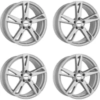 CARMANI 4 Felgen 16 Anton 7.5x17 ET35 5x112 SIL für Skoda Karoq Kodiaq Octavia Superb Yeti
