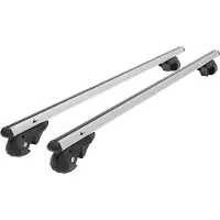 VDP Alu Relingträger VDP004XL kompatibel mit für VW Touran Kombi 03-14 Dachträger abschließbar