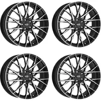 DOTZ 4 Felgen Fuji dark 8.0Jx19 5x112 für Opel Adam Astra Meriva Signum Vectra Zafira