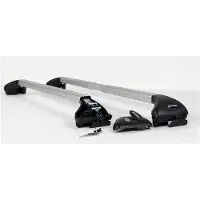 Menabo Ariete Flush | Dachträger Audi - A3 (8VA) Sportback 2008-2012 - Aluminium - Länge 105 cm - Tragkraft 75 kg - 2er-Pack