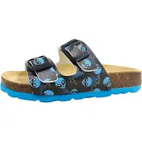 Superfit Fussbettpantoffel 1-800111 Hausschuh, SCHWARZ/Mehrfarbig 0060, 27 EU