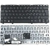 T-ProTek DE - Schwarz Tastatur mit Mausstick, Ohne Rahmen kompatibel für HP Elitebook 820 G2