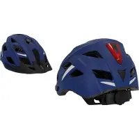 Fischer Fahrradhelm FAHRRAD "Urban Plus Boston" Gr. L, blau (navy), Helme, L/XL Kopfumfang: 58cm - 61cm, Fahrradhelm