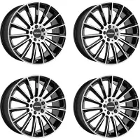 CARMANI 4 Felgen 17 Fritz 9.0x19 ET45 5x112 SWFP für Skoda Enyaq Karoq Octavia