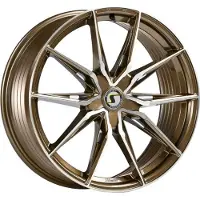 Schmidt Felge TwentyOne 8.5Jx20 ET 36 5x108 Bronze E08520TFXF+36S00BB kompatibel mit Volvo V60 Typ T Hybrid