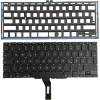T-ProTek DEUTSCHE - Tastatur mit Beleuchtung kompatibel für MacBook Air A1370 (Late 2010) Serie