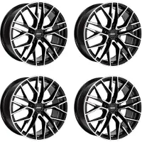 CARMANI 4 Felgen 20 Ludwig 8.5x19 ET30 5x114.3 SWFP für Toyota Avensis C-HR Corolla Corolla Verso Highlander RAV4 Verso